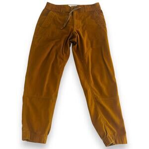 REI Coop Mens 32x30 Trailsmith Jogger Rust Cotton Stretch